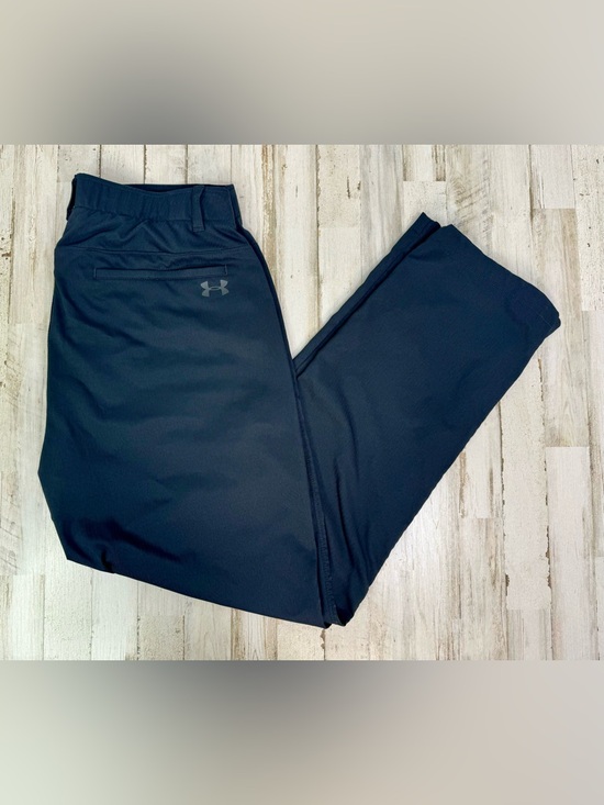 Under Armour Other - Under Armour Golf Pants Mens 36x32 Black Straight Stretch Nylon Polyester Golf